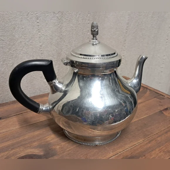 Pewter Teapot By Rose Design International - Picture 4 of 8